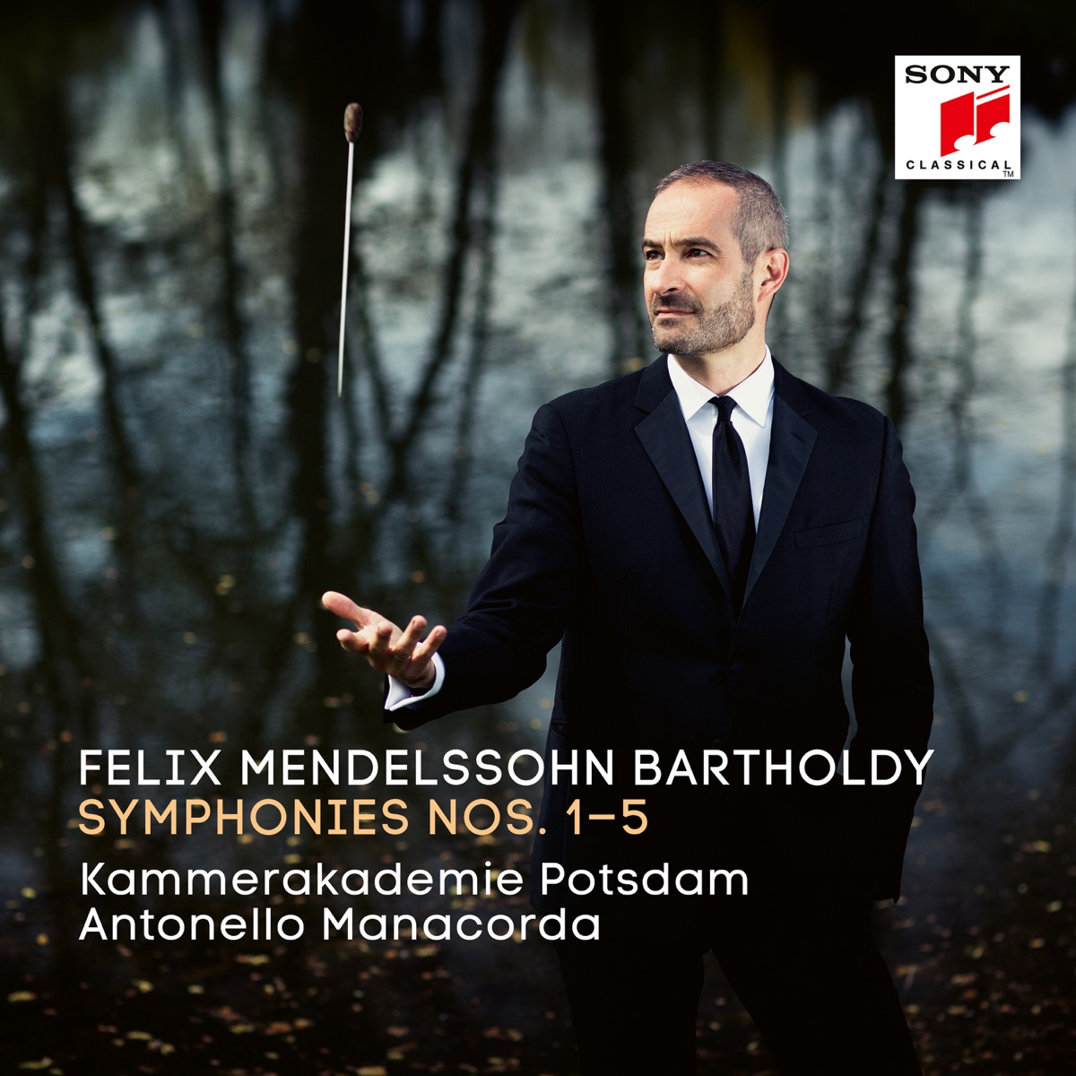 Mendelssohn: Symphonies Nos. 1-5 by Kammerakademie Potsdam & Antonello Manacorda album cover