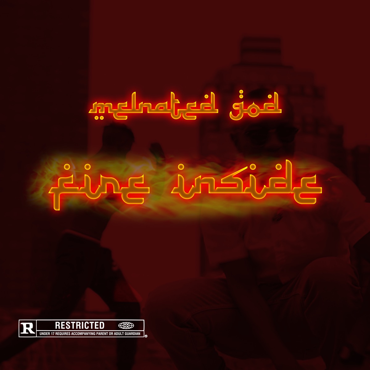 Fire Inside - Single by Melanated God album cover