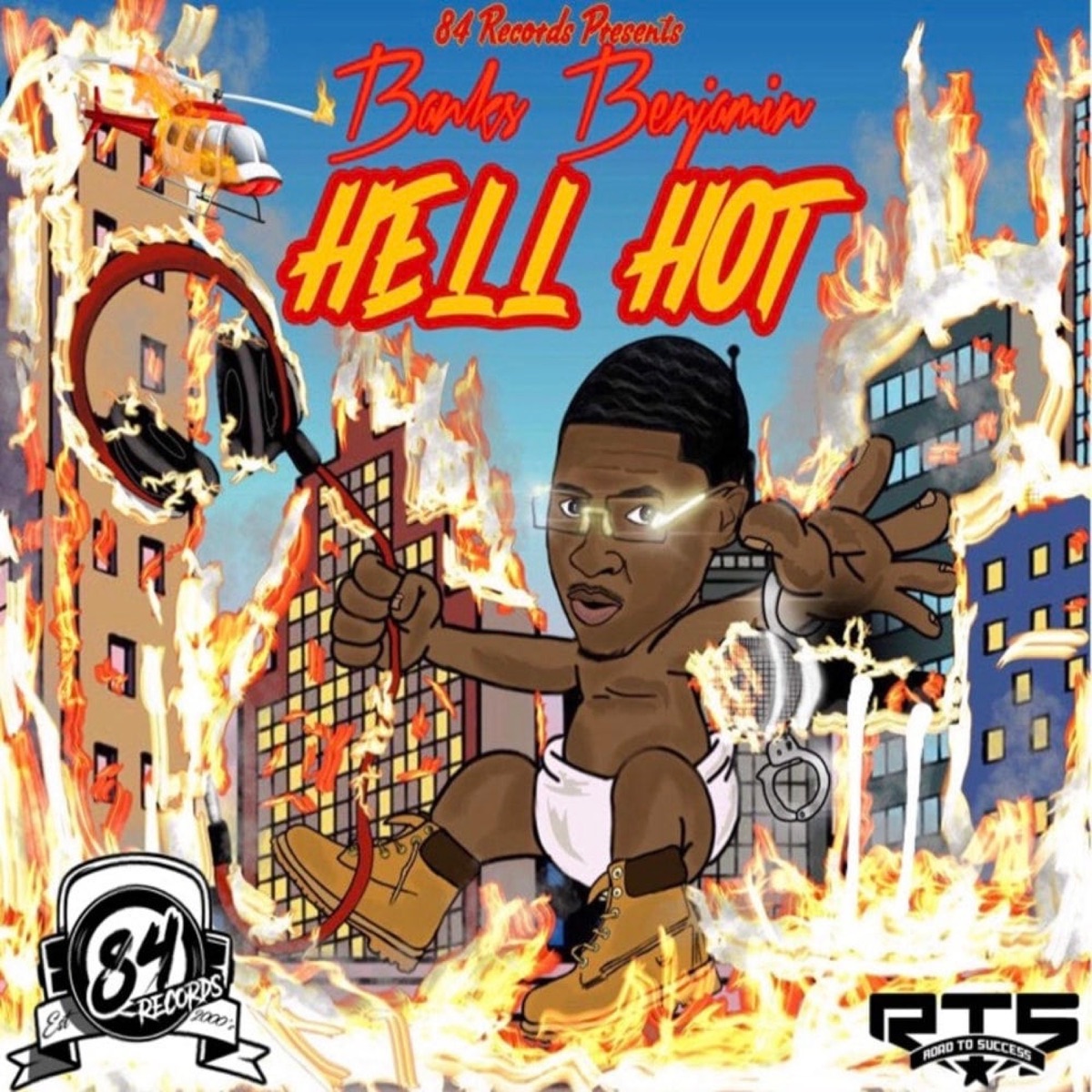 Hell Hot - EP by Banks Benjamin album cover