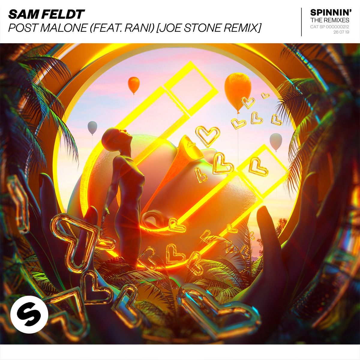 Post Malone (feat. RANI) [Joe Stone Remix] - Single by Sam Feldt album cover