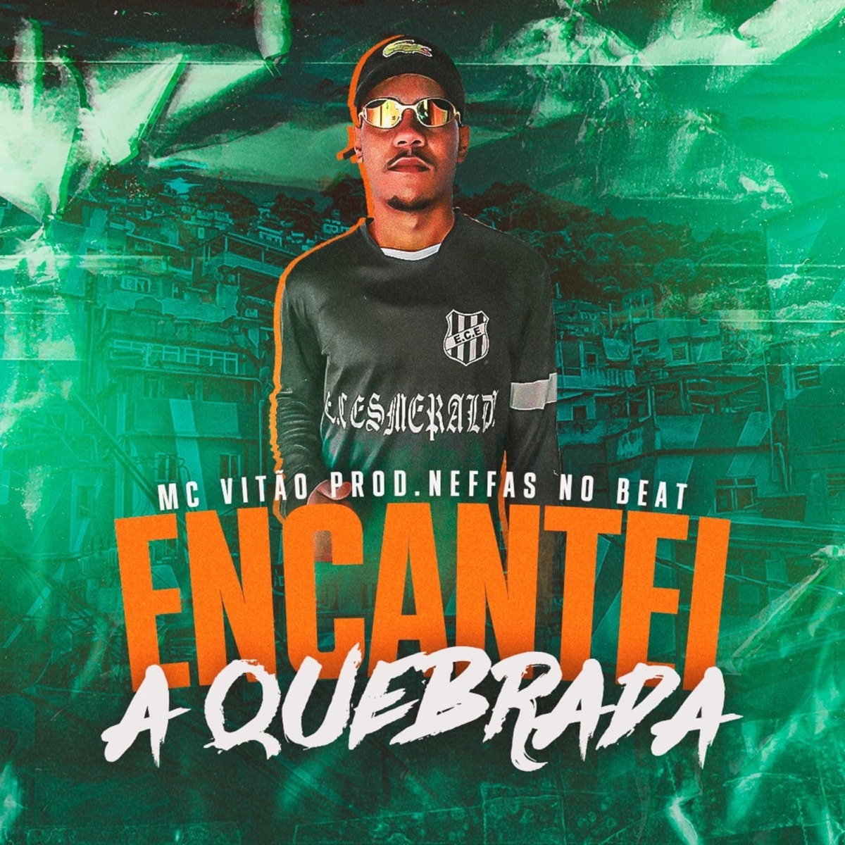Encantei a Quebrada - Single by Mc Vitão & Neffas no Beat album cover