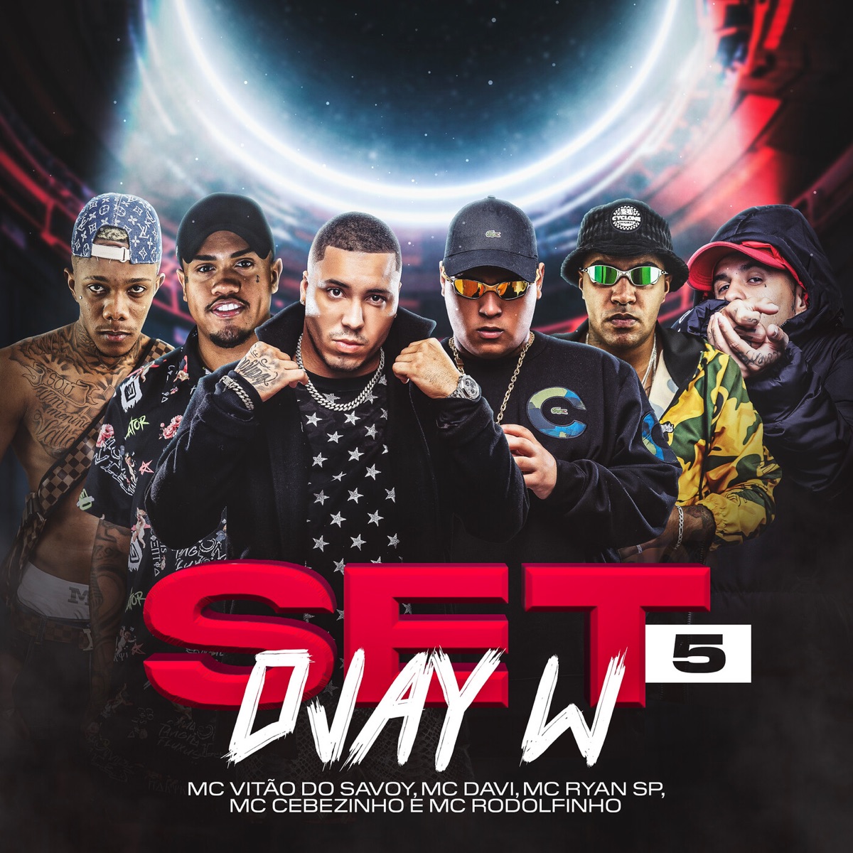 Set DJay W 5 (feat. Mc Davi, MC Ryan SP & Mc Rodolfinho) - Single by Djay W, Mc Vitão Do Savoy & MC Cebezinho album cover