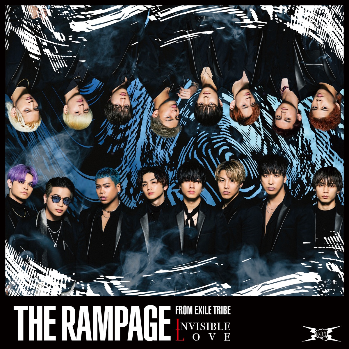 INVISIBLE LOVE - Single by THE RAMPAGE from EXILE TRIBE album cover