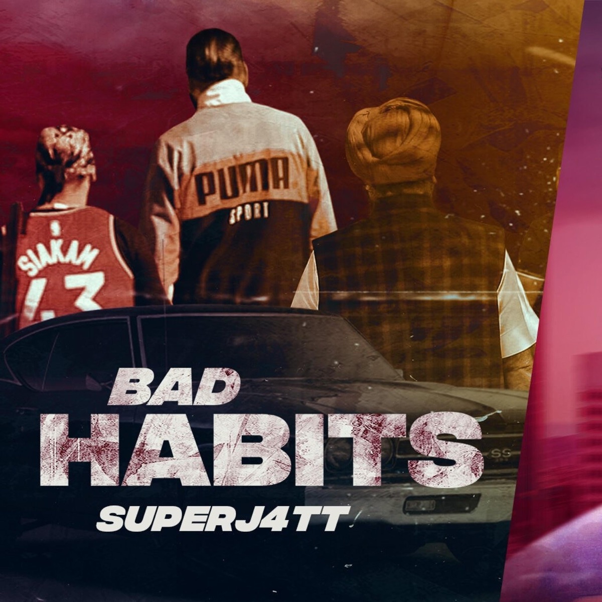 Bad Habits - Single by Superj4tt album cover