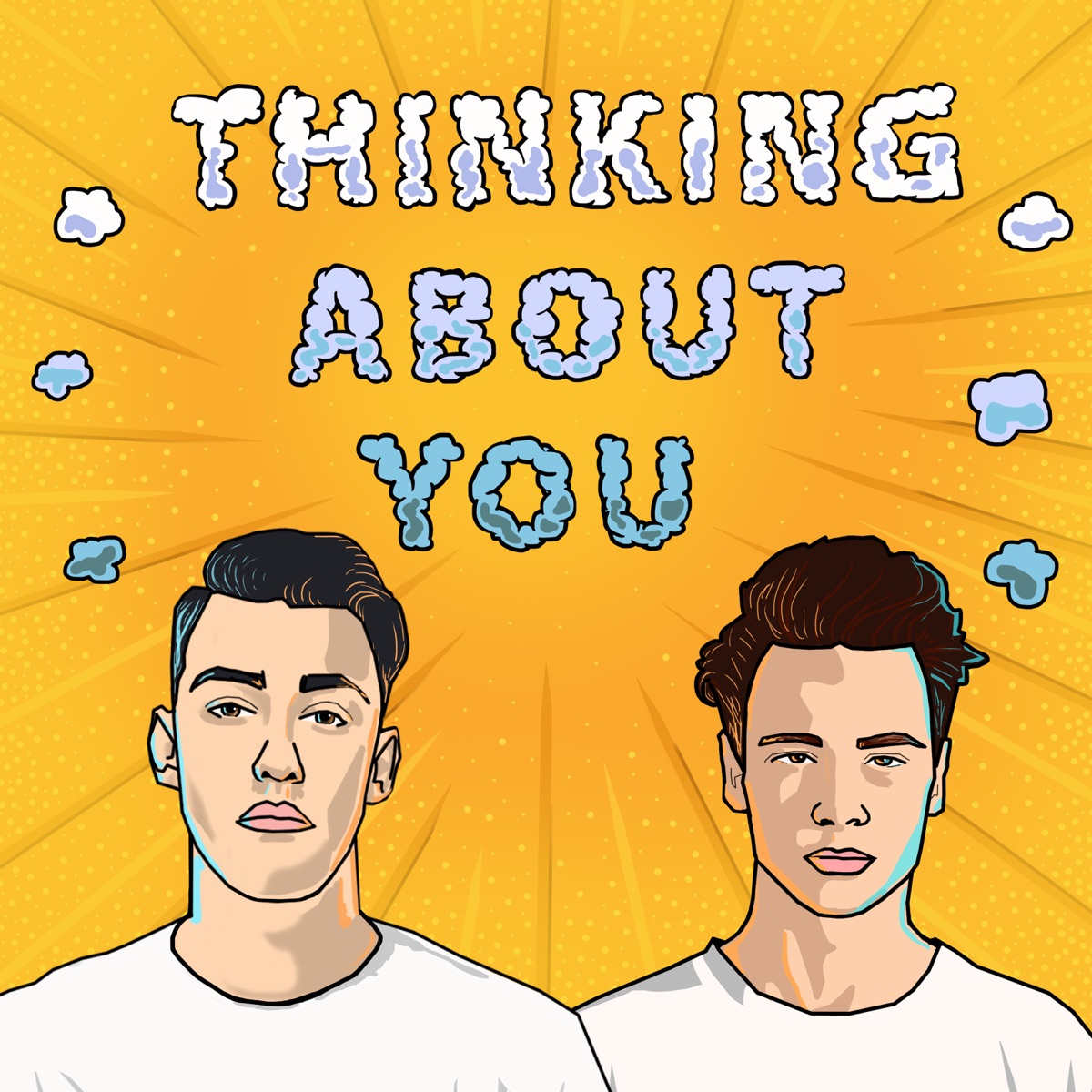 Thinking About You - Single by Gerald Le Funk & Atrip album cover