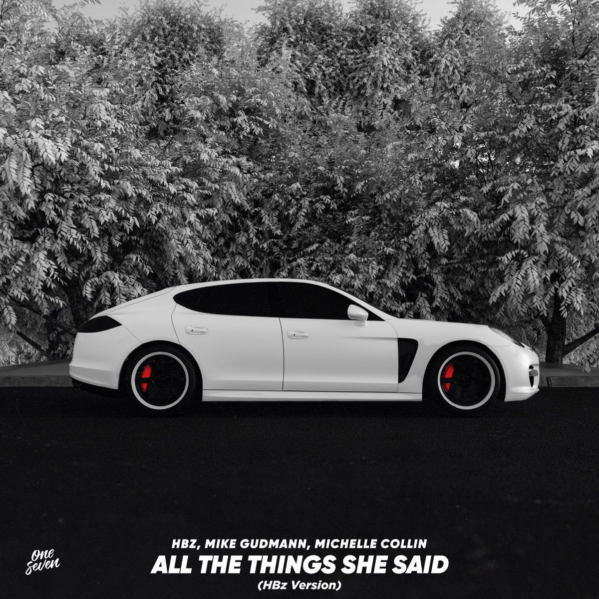 All the Things She Said (Hbz Version) - Single by HBz, Mike Gudmann & Michelle Collin album cover