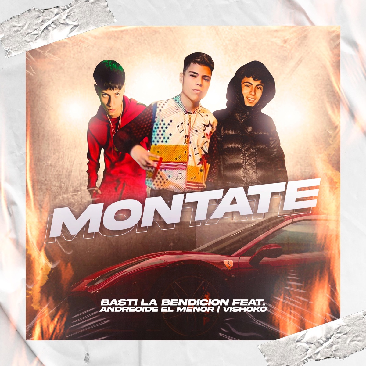 Montate (feat. Vishoko & Basti La Bendicion) - Single by Androide el menor album cover