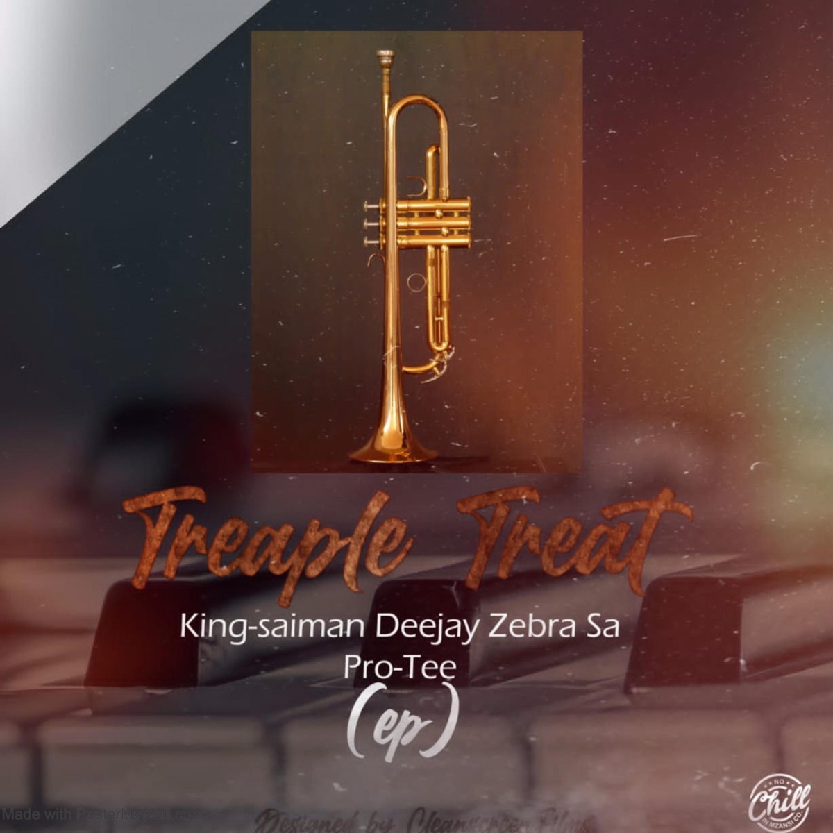 Triple (T) Threat - EP [feat. Pro Tee & King Saiman] by Deejay Zebra SA album cover