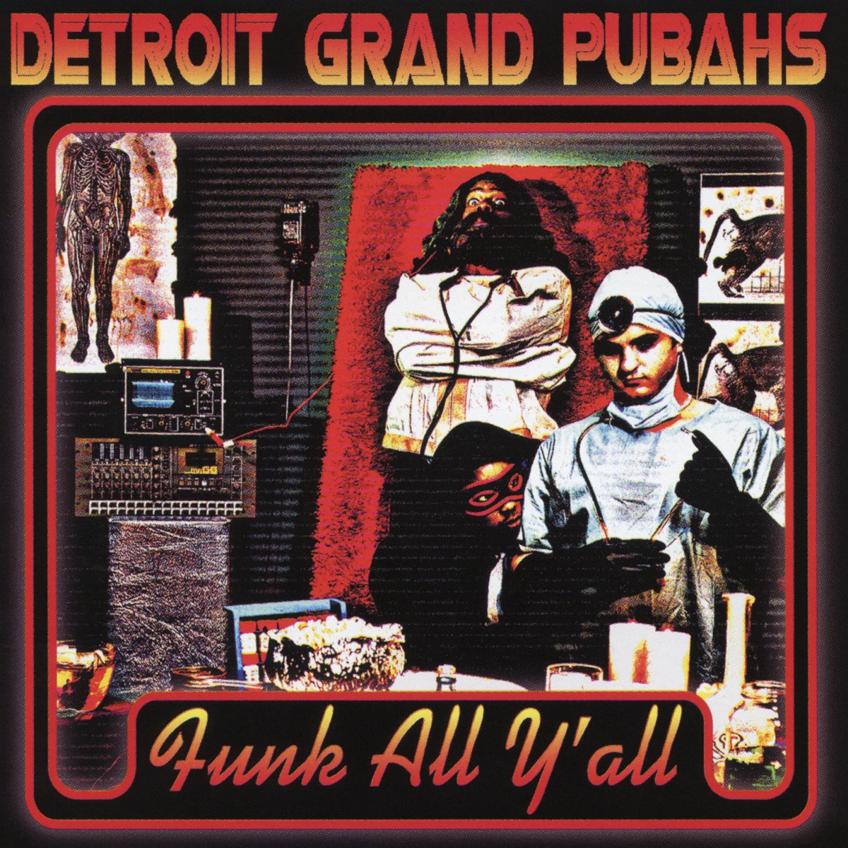Funk All Y'All by Detroit Grand Pubahs album cover