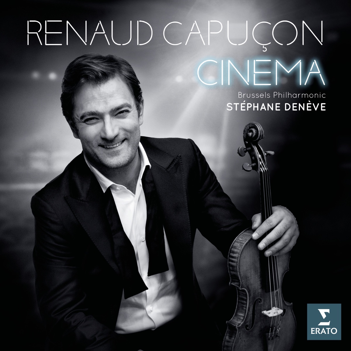 Cinema by Stéphane Denève, Brussels Philharmonic & Renaud Capuçon album cover