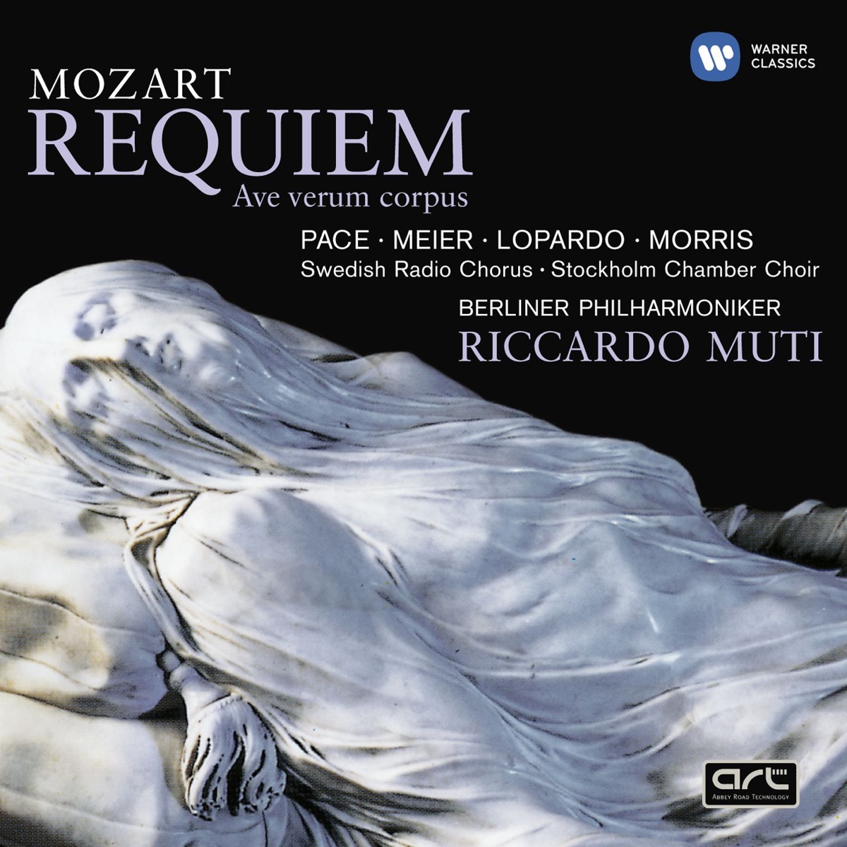 Mozart: Requiem by Frank Lopardo, Patrizia Pace, Riccardo Muti & Waltraud Meier album cover