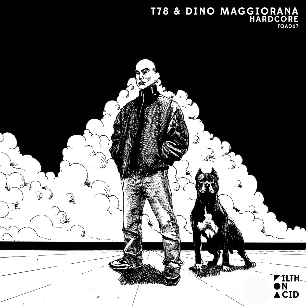 Hardcore - Single by T-78 & Dino Maggiorana album cover