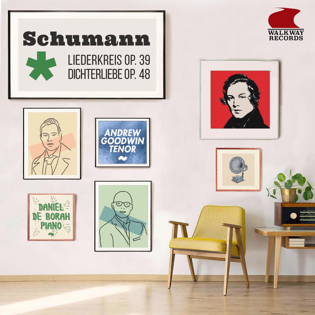 Goodwin / de Borah: SCHUMANN by Andrew Goodwin & Daniel de Borah album cover
