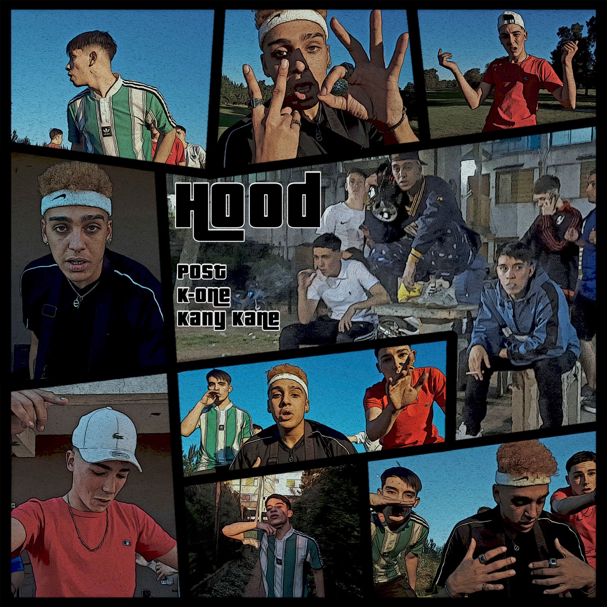 Hood - Single by K-One, Kany Kane & Post album cover