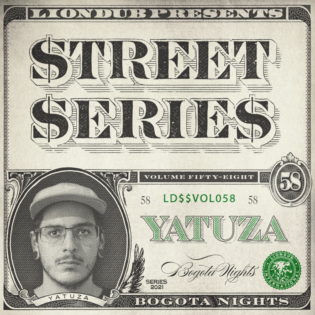 Liondub Street Series, Vol. 58: Bogota Nights by Yatuza album cover