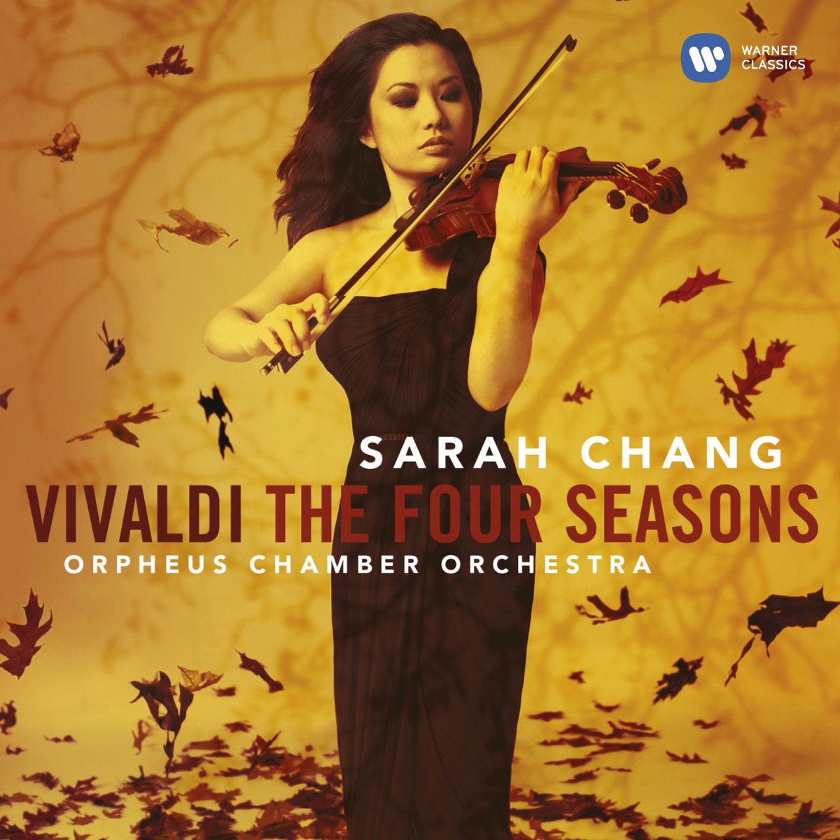 Vivaldi: The Four Seasons by Orpheus Chamber Orchestra & Sarah Chang album cover