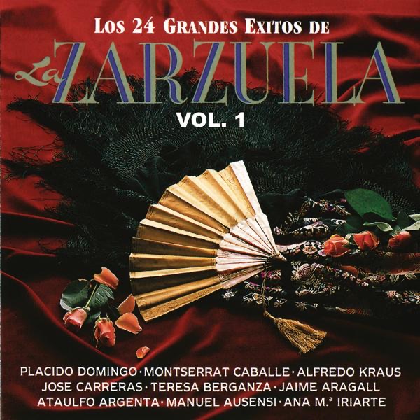 24 Grandes Éxitos de Zarzuela, Vol. 1 by Various Artists album cover