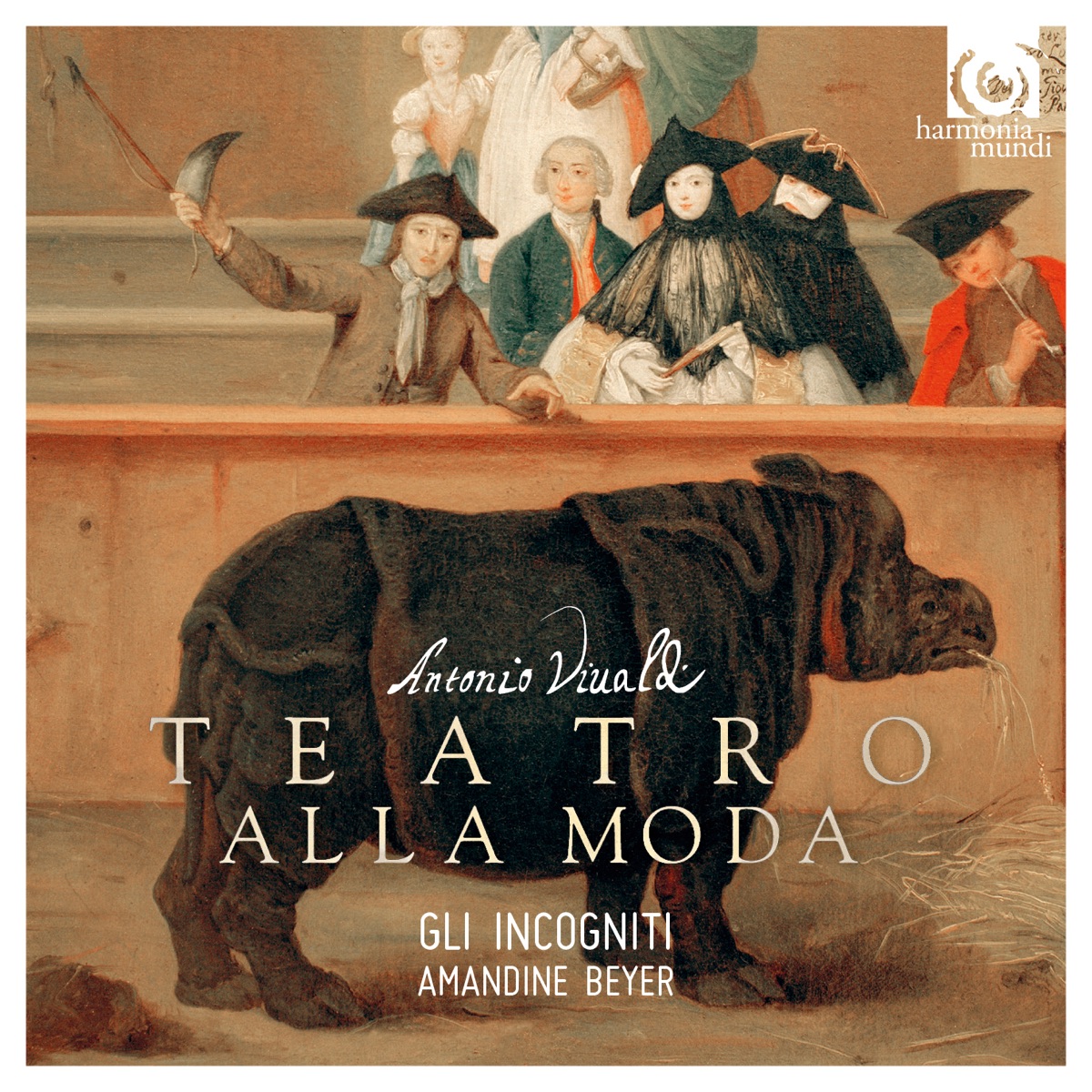 Vivaldi: Teatro alla moda by Amandine Beyer & Gli Incogniti album cover
