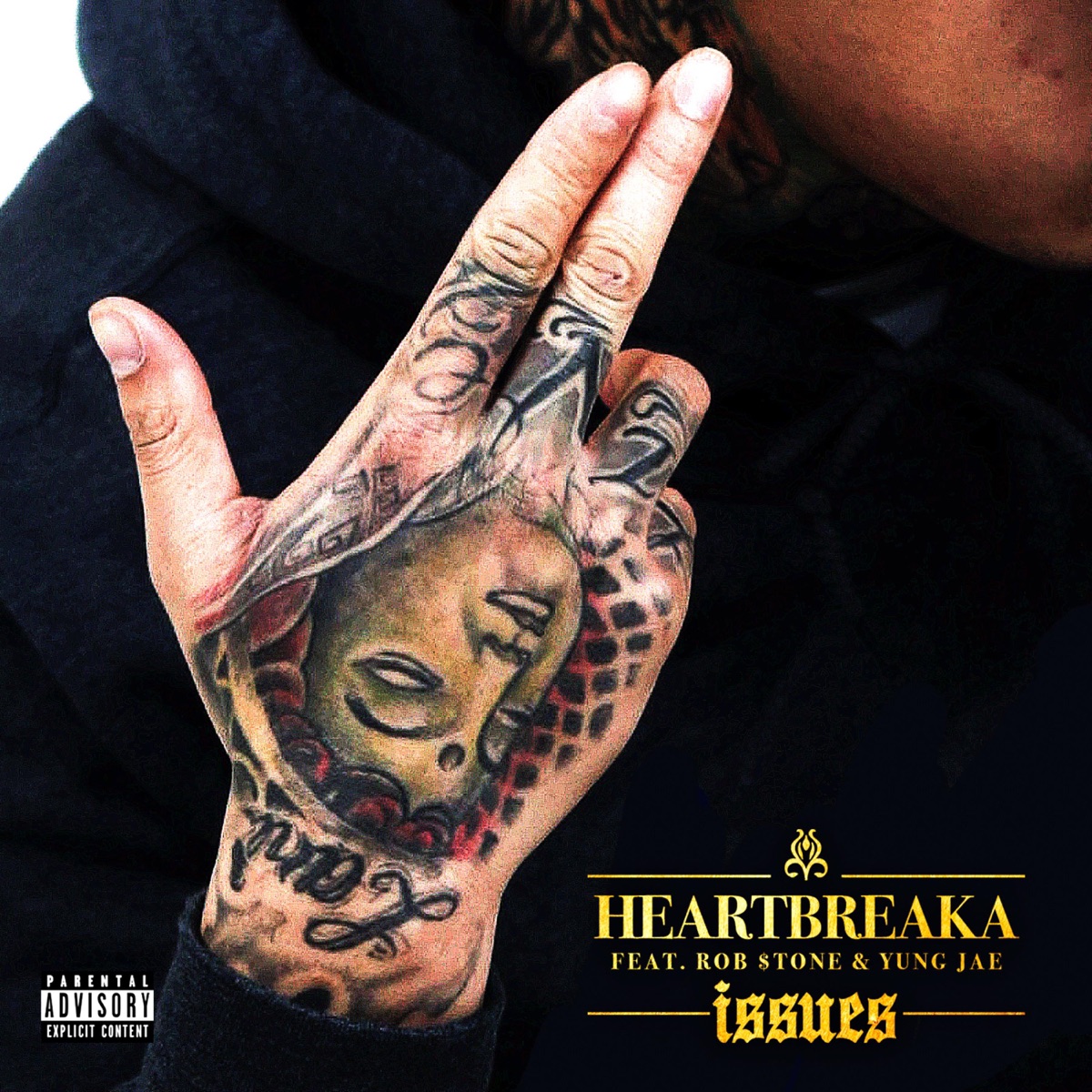 Issues (feat. Rob $tone & Yung Jae) - Single by Heartbreaka album cover