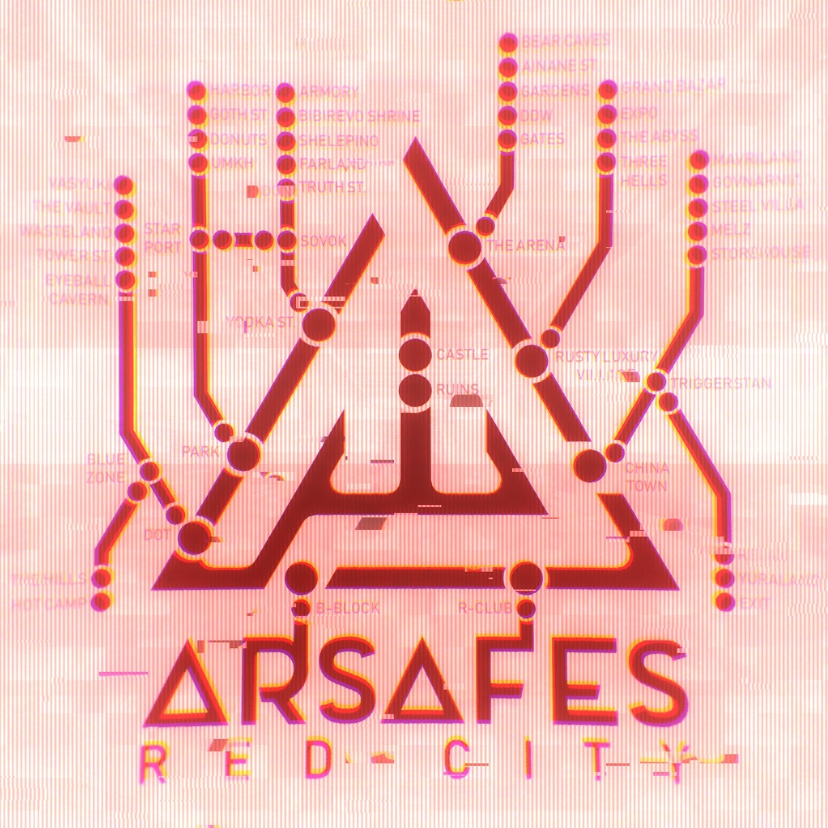 Red City - Single by Arsafes album cover