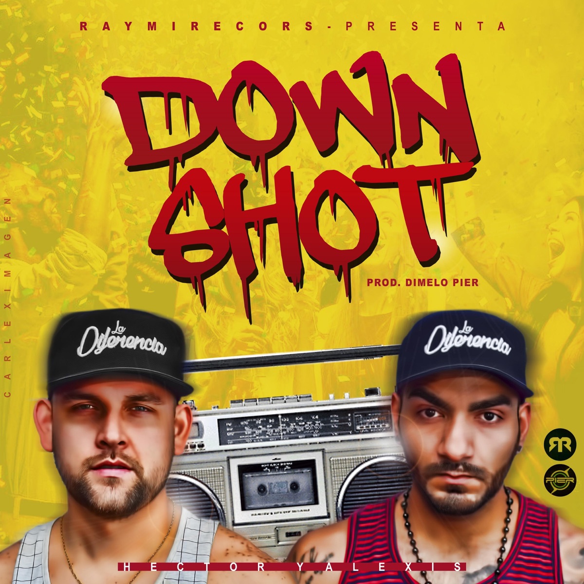 Down Shot - Single by Hector y Alexis album cover