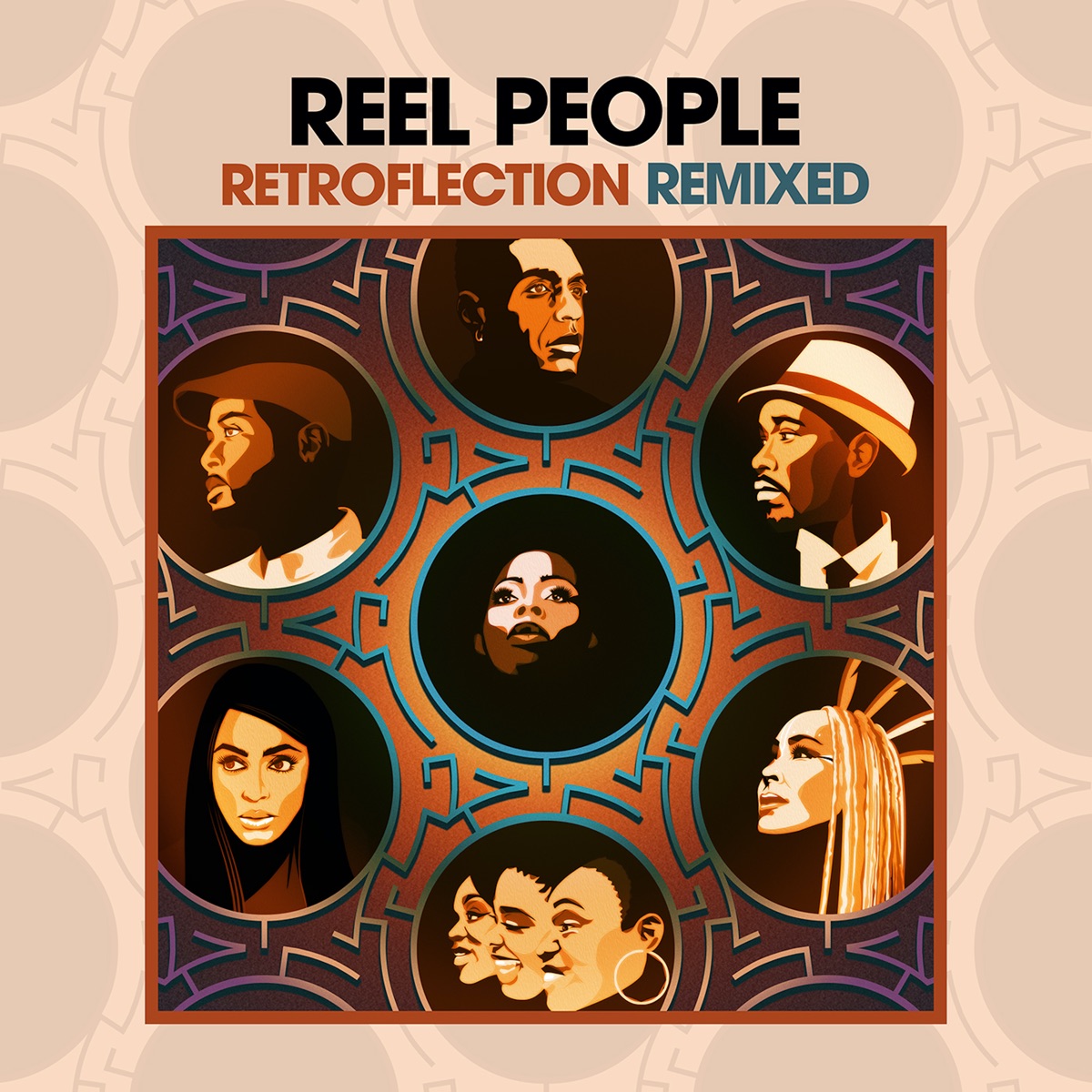 Retroflection Remixed by Reel People album cover