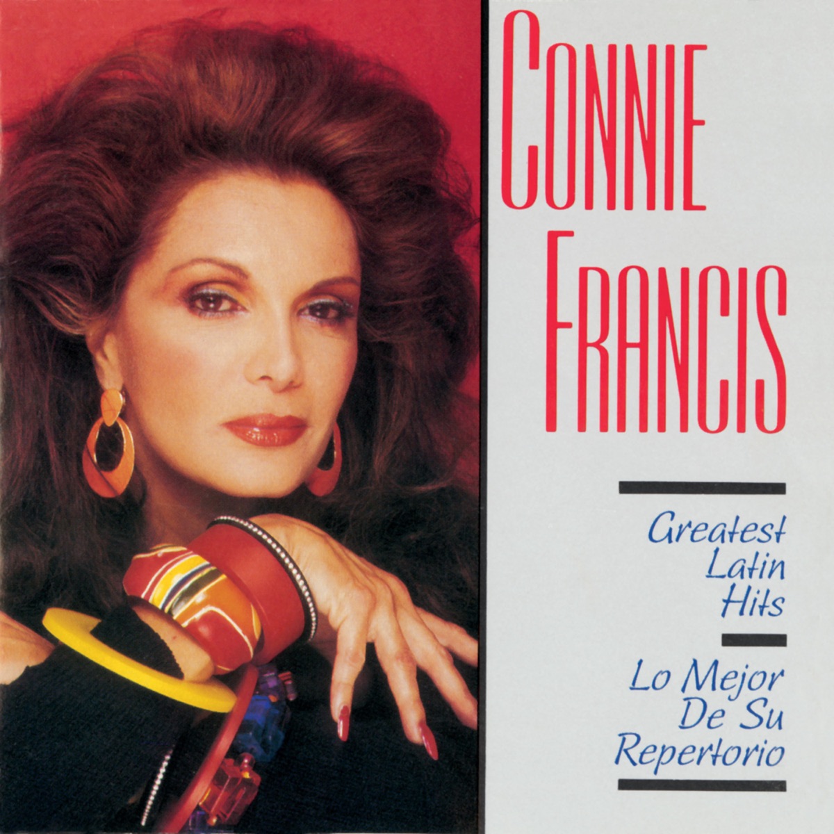 Greatest Latin Hits by Connie Francis album cover