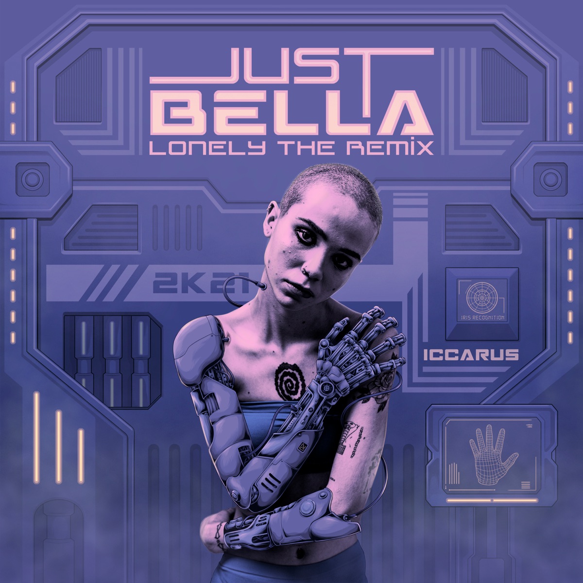 Lonely (The Remix) - Single by Just Bella & Iccarus album cover