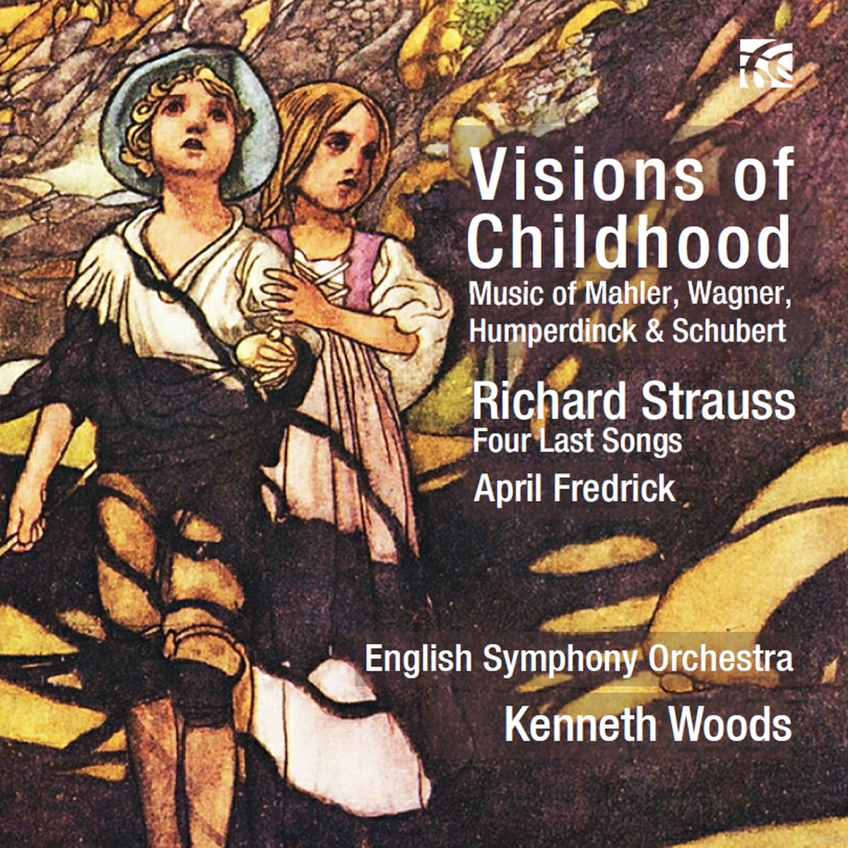 Visions of Childhood by English Symphony Orchestra, Kenneth Woods & April Fredrick album cover
