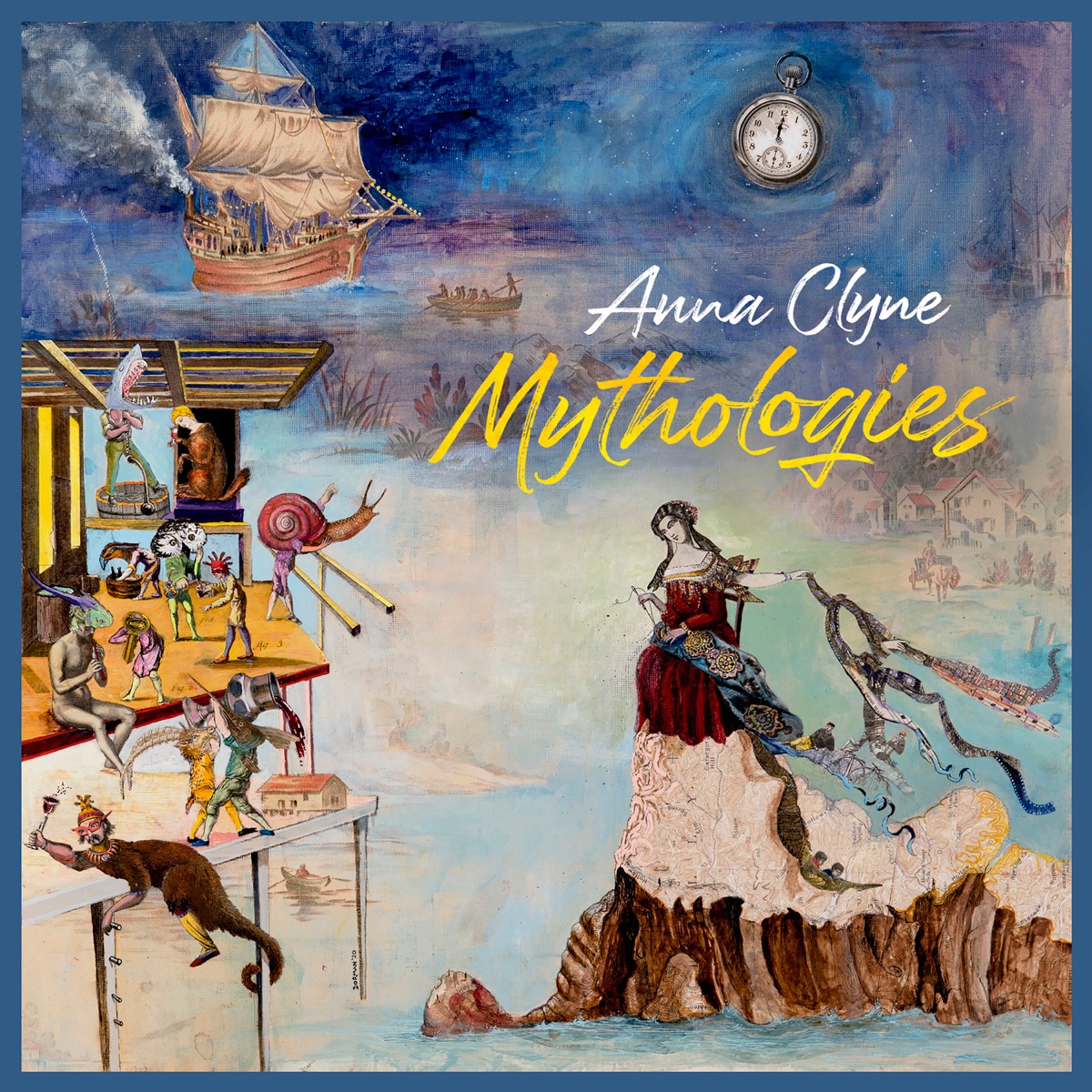 Anna Clyne: Mythologies by BBC Symphony Orchestra, Sakari Oramo, Andrew Litton, André de Ridder, Marin Alsop, Jennifer Koh & Irene Buckley album cover