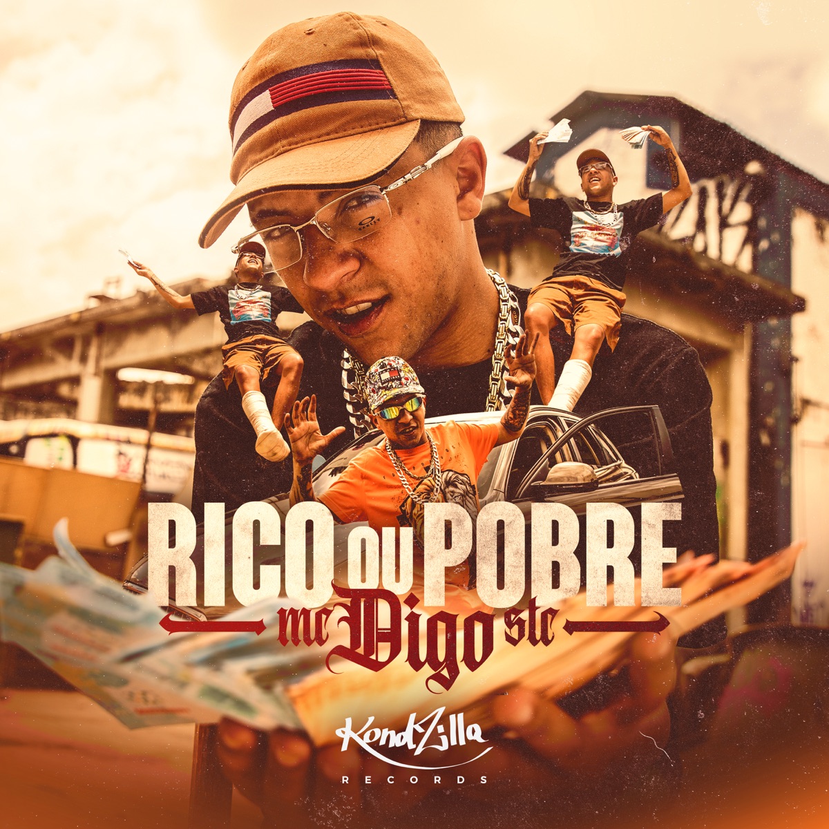 Rico e Pobre - Single by Mc Digo STC album cover