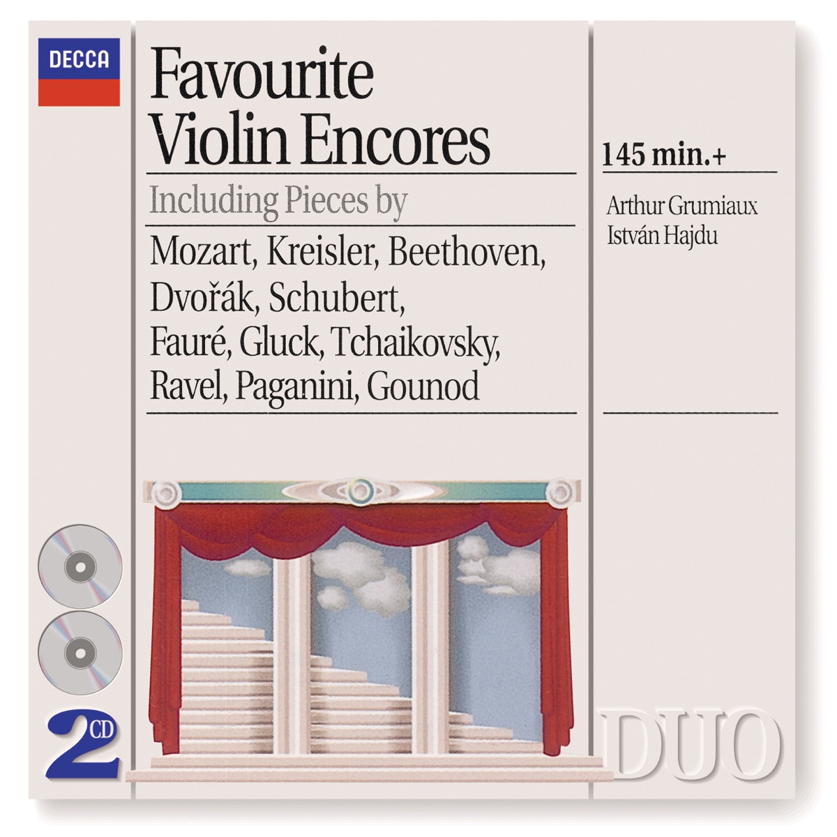 Favourite Violin Encores by Arthur Grumiaux & István Hajdú album cover