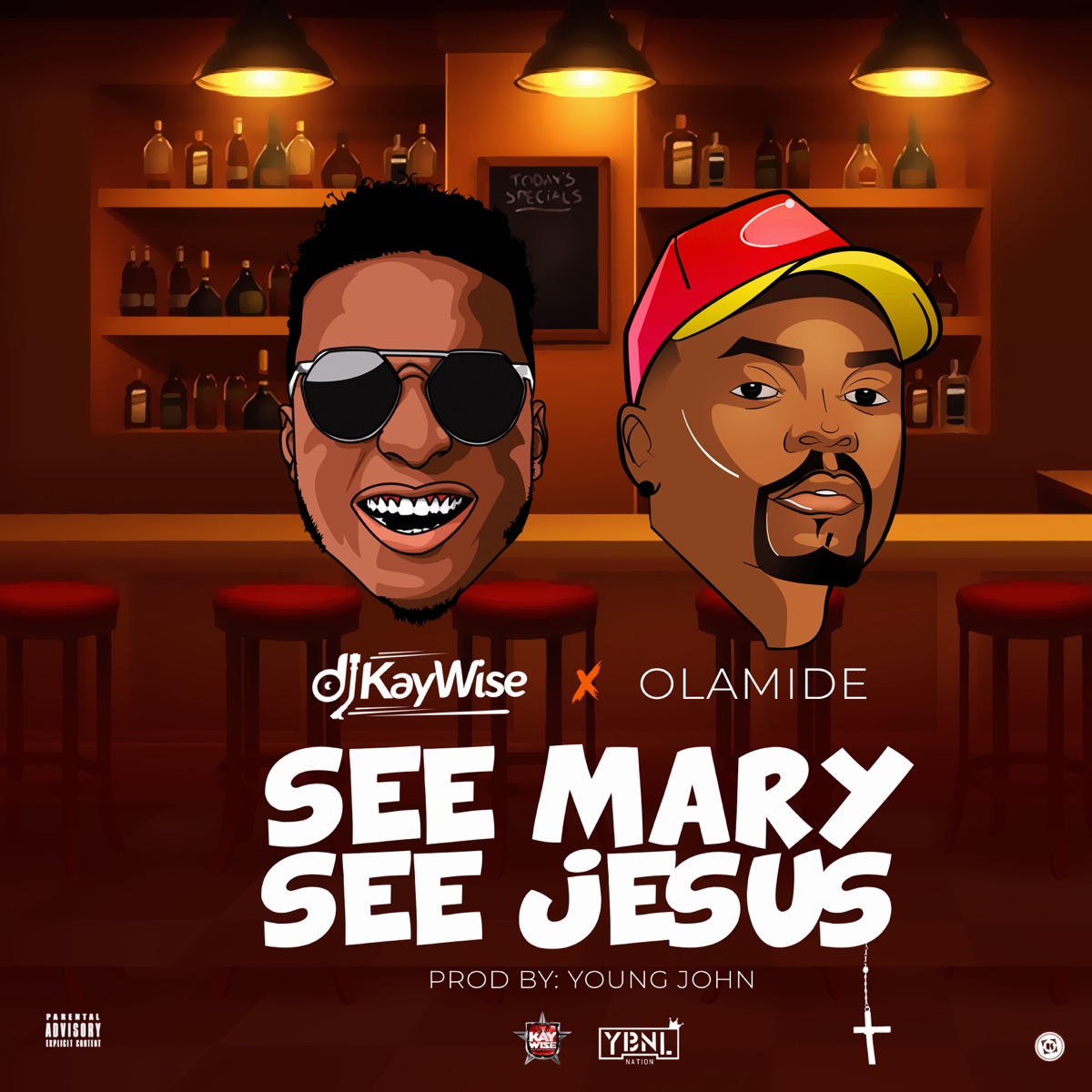 See Mary See Jesus - Single by DJ Kaywise & Olamide album cover