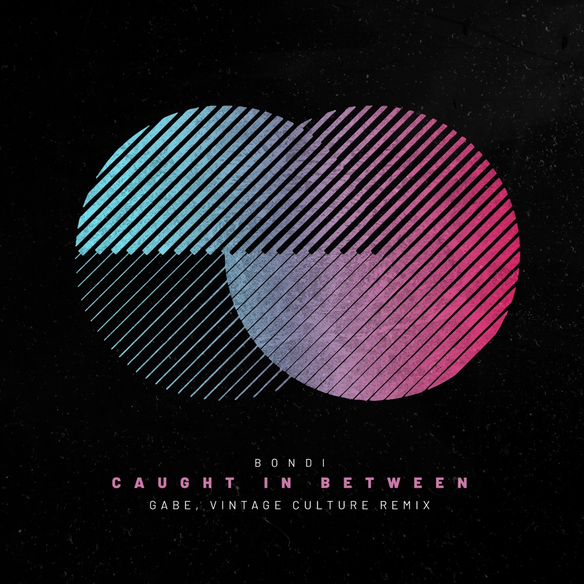 Caught in Between (Remix) - Single by Vintage Culture, Gábe & Bondi album cover