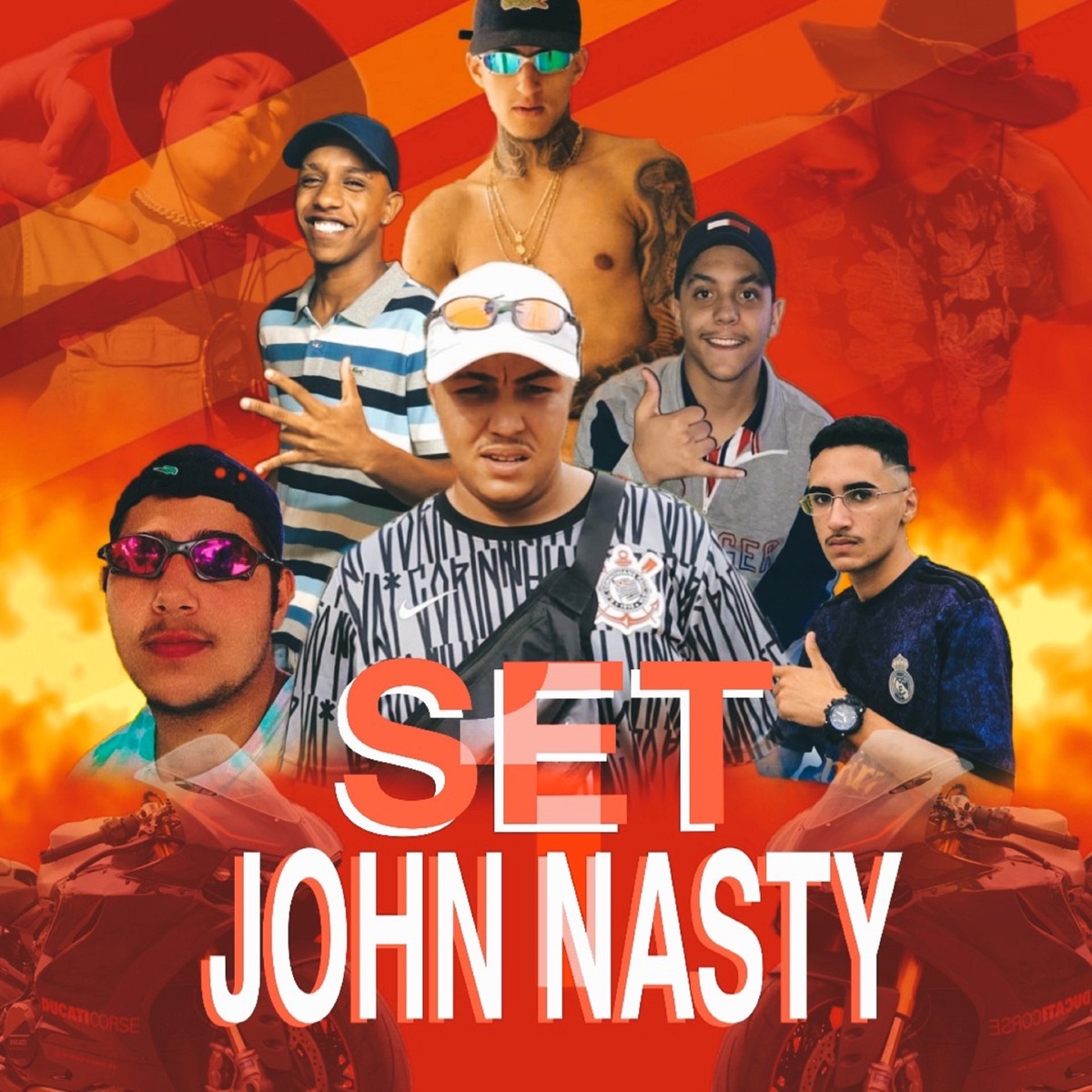 Set John Nasty (feat. Leo mendes MC, Mc Pedro PK, Mc XR & MC Vini JL) - Single by John Nasty, Mc Raphinha & Galdino MC album cover
