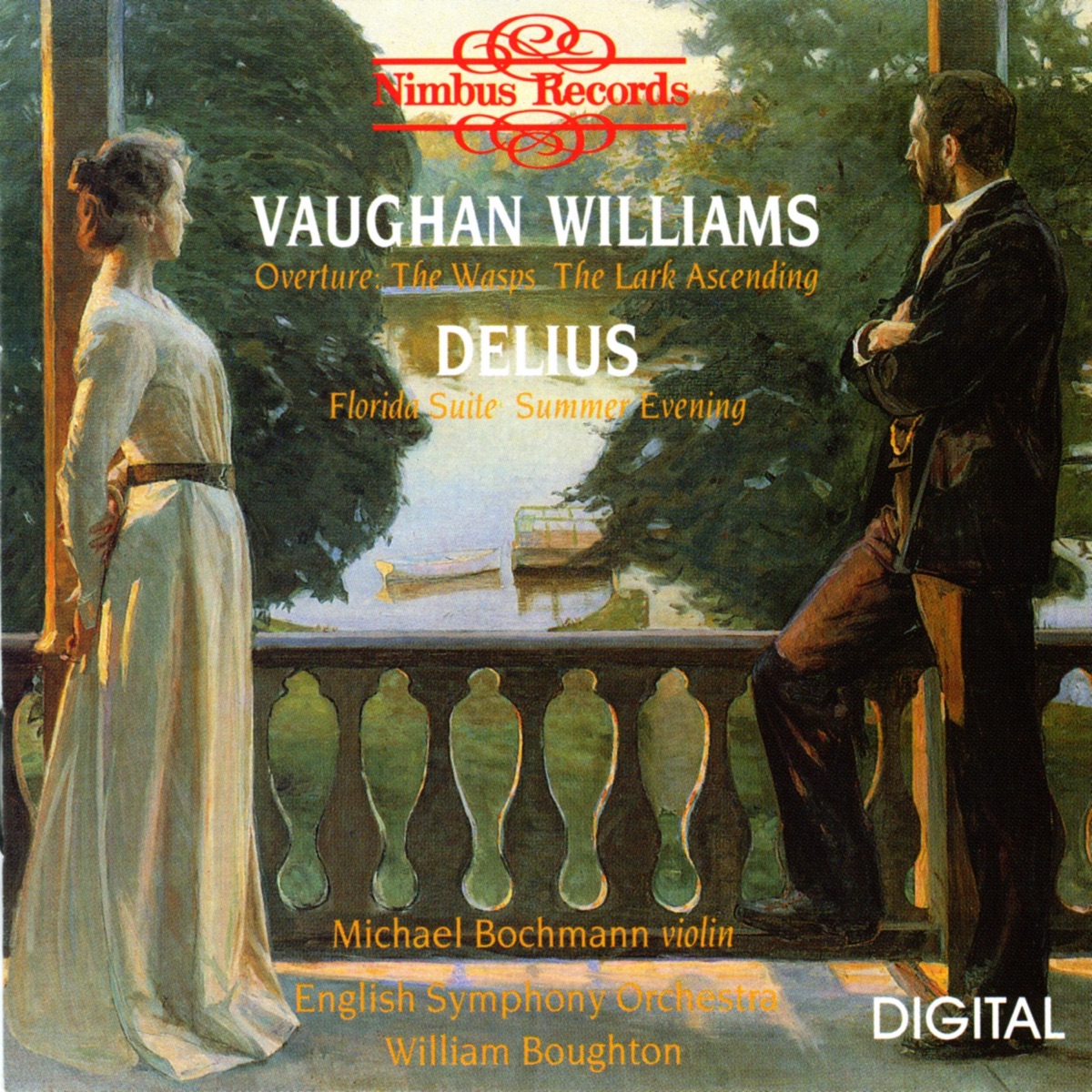 Vaughan Williams: Overture "The Wasps" & The Lark Ascending - Delius: Florida Suite & Summer Evening by English Symphony Orchestra & William Boughton album cover