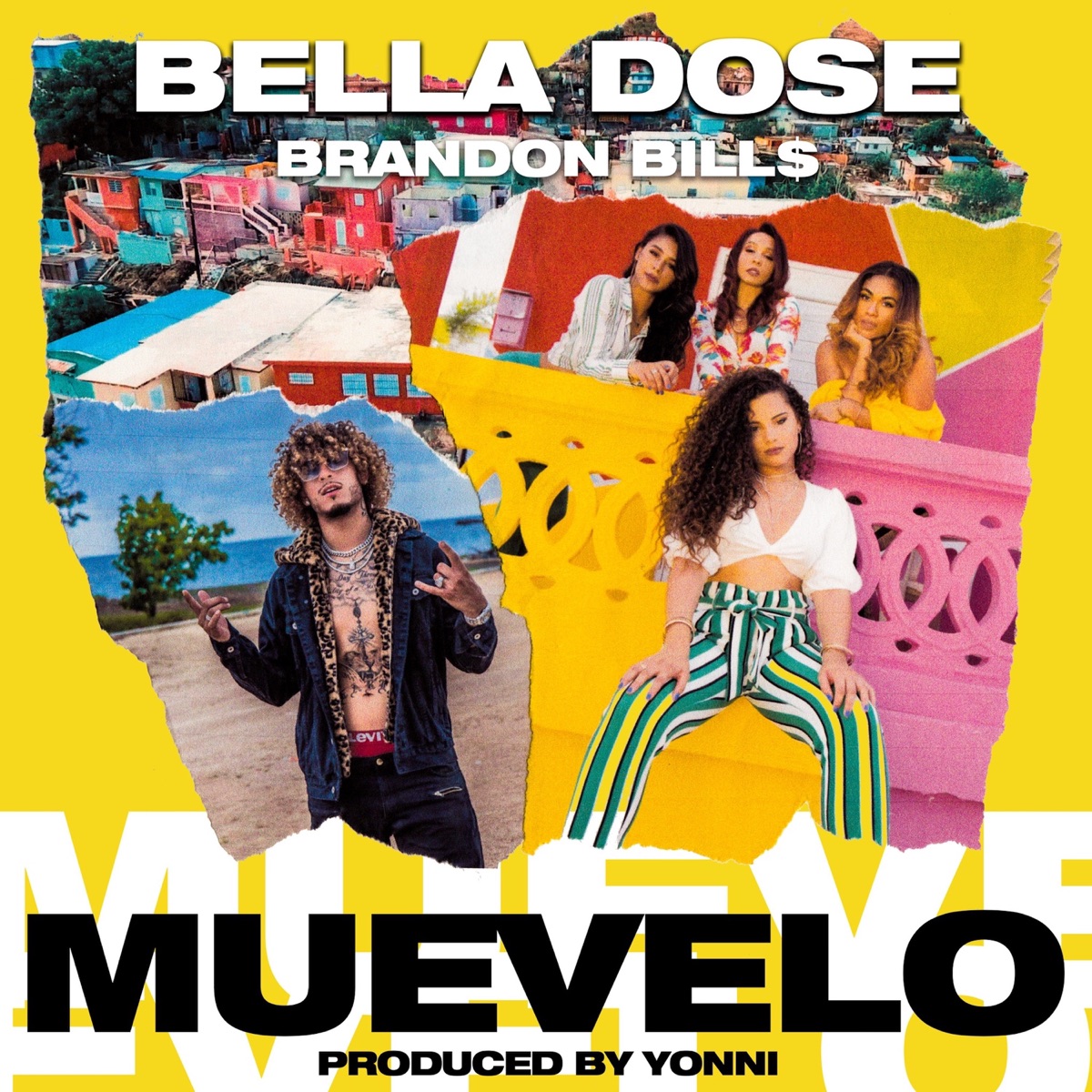 MUEVELO (feat. Brandon Bill$) - Single by Bella Dose album cover