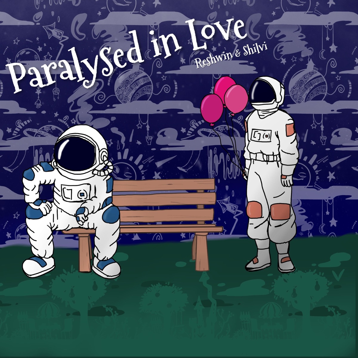 Paralysed in Love (feat. Shilvi Sharon) - Single by Reshwin album cover