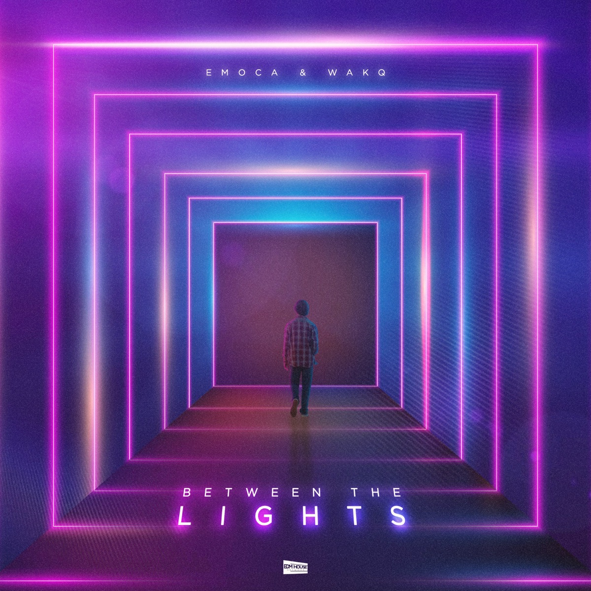 Between the Lights - Single by EMOCA & WakQ album cover