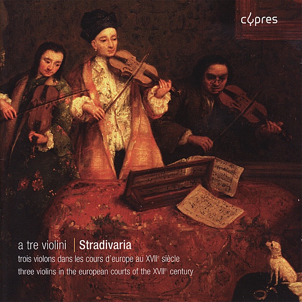 A Tre Violoni by Stradivaria, Dominique Daigremont, Daniel Cuiller, Anne Chevallerau, Emmanuel Schricke, Emmanuel Jacques, Charles-Édouard Fantin & Dominique Ferran album cover