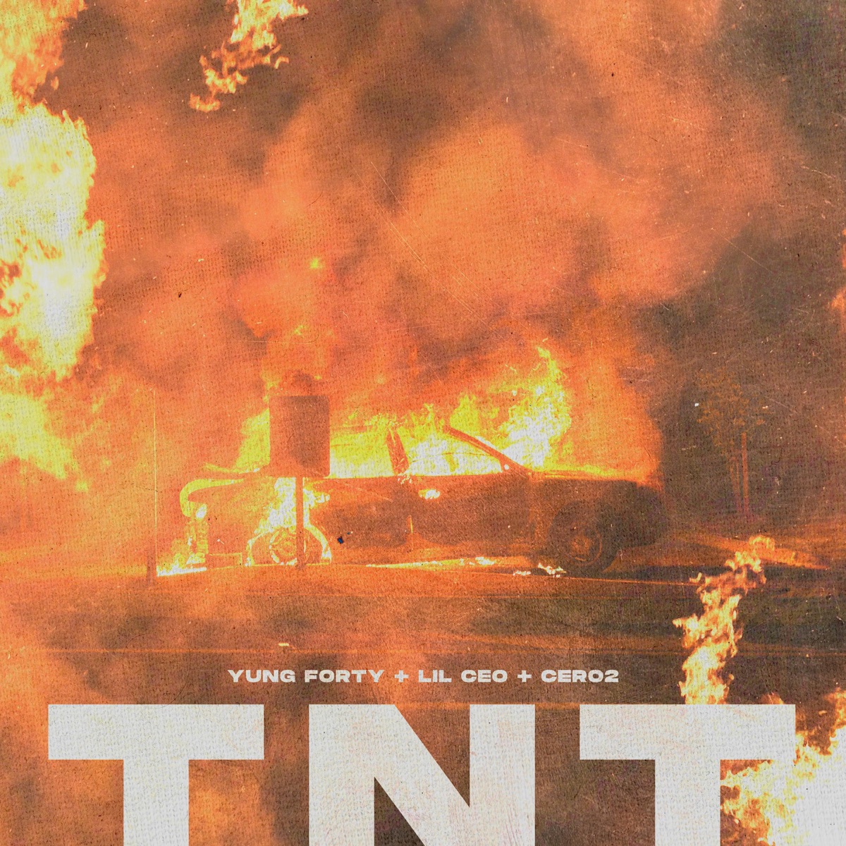 TNT (feat. Lil Ceo & Cero2) - Single by Yung Forty album cover