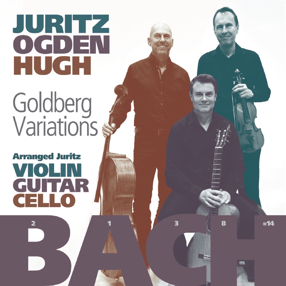 J.S. Bach: Goldberg Variations arranged for Violin, Guitar & Cello by David Juritz, Craig Ogden & Tim Hugh album cover