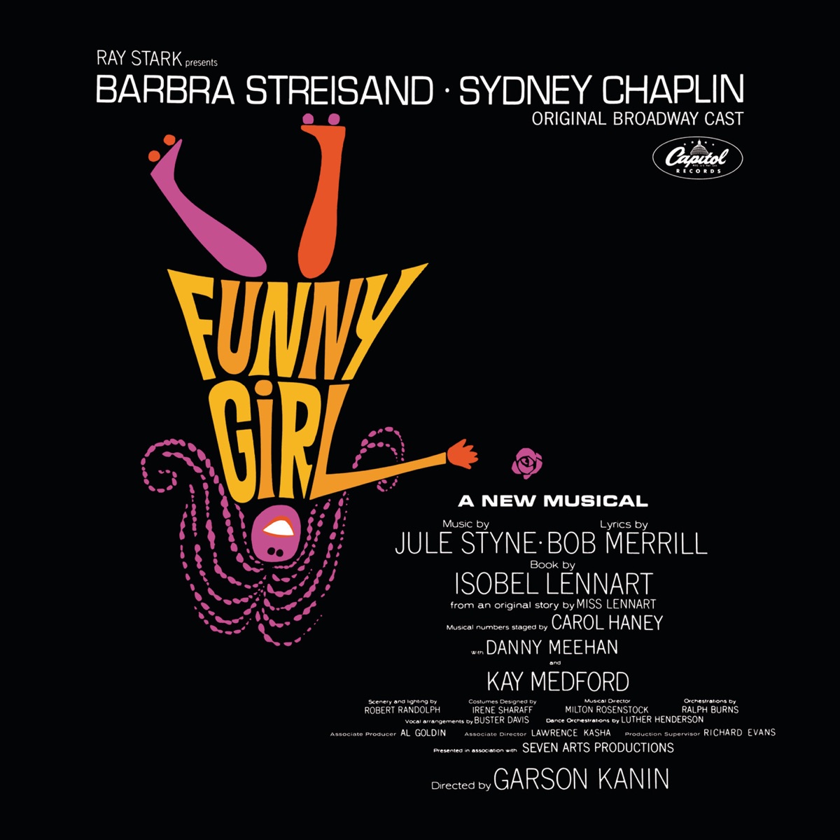 Funny Girl (Original 1964 Broadway Cast Album) [50th Anniversary Edition] by Jule Styne, Bob Merrill, Barbra Streisand & Sydney Chaplin album cover