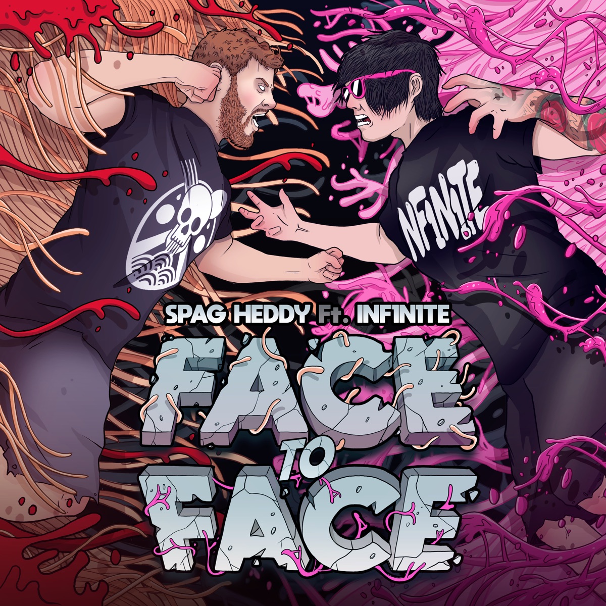 Face to Face (feat. INF1N1TE) - Single by Spag Heddy album cover