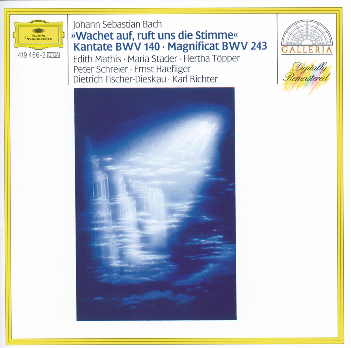 Bach, J.S. : Cantata BWV 140 & Magnificat BWV 243 by Karl Richter & Münchener Bach-Orchester album cover