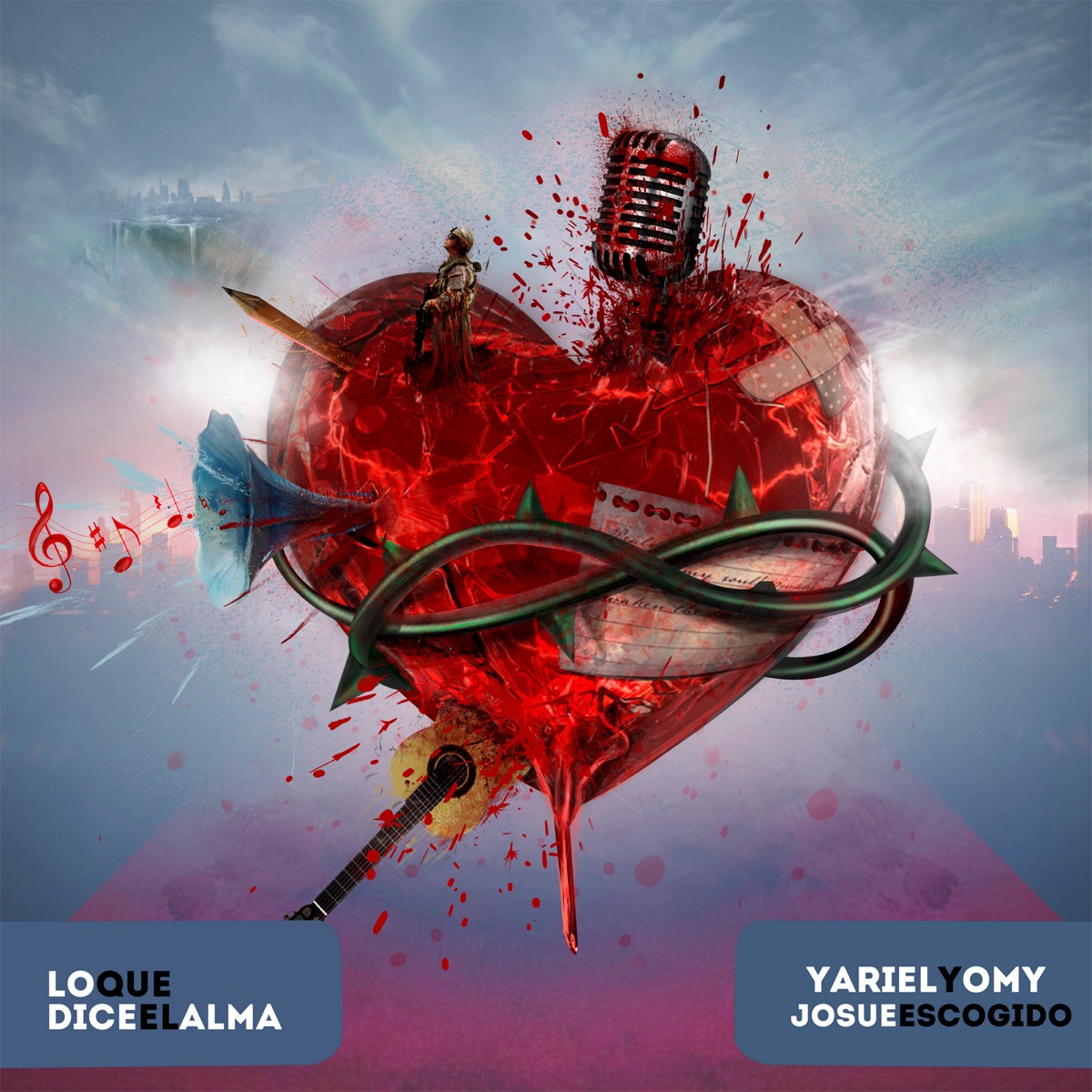 Lo Que Dice El Alma by JOSUE ESCOGIDO & Yariel y Omy album cover