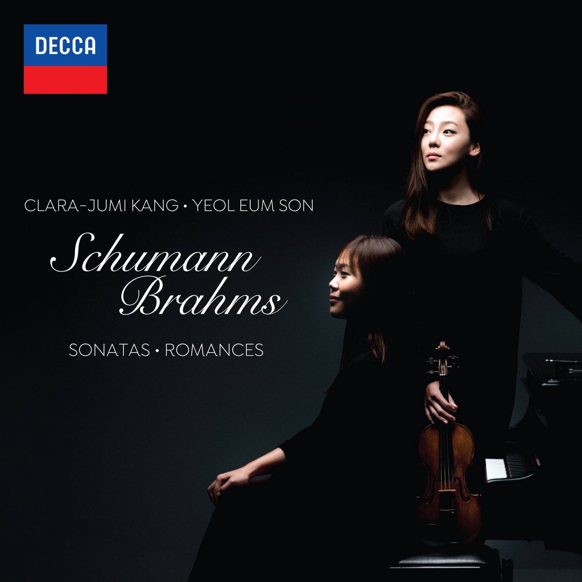Schumann & Brahms: Violin Sonatas and Romances by Clara-Jumi Kang & Yeol Eum Son album cover