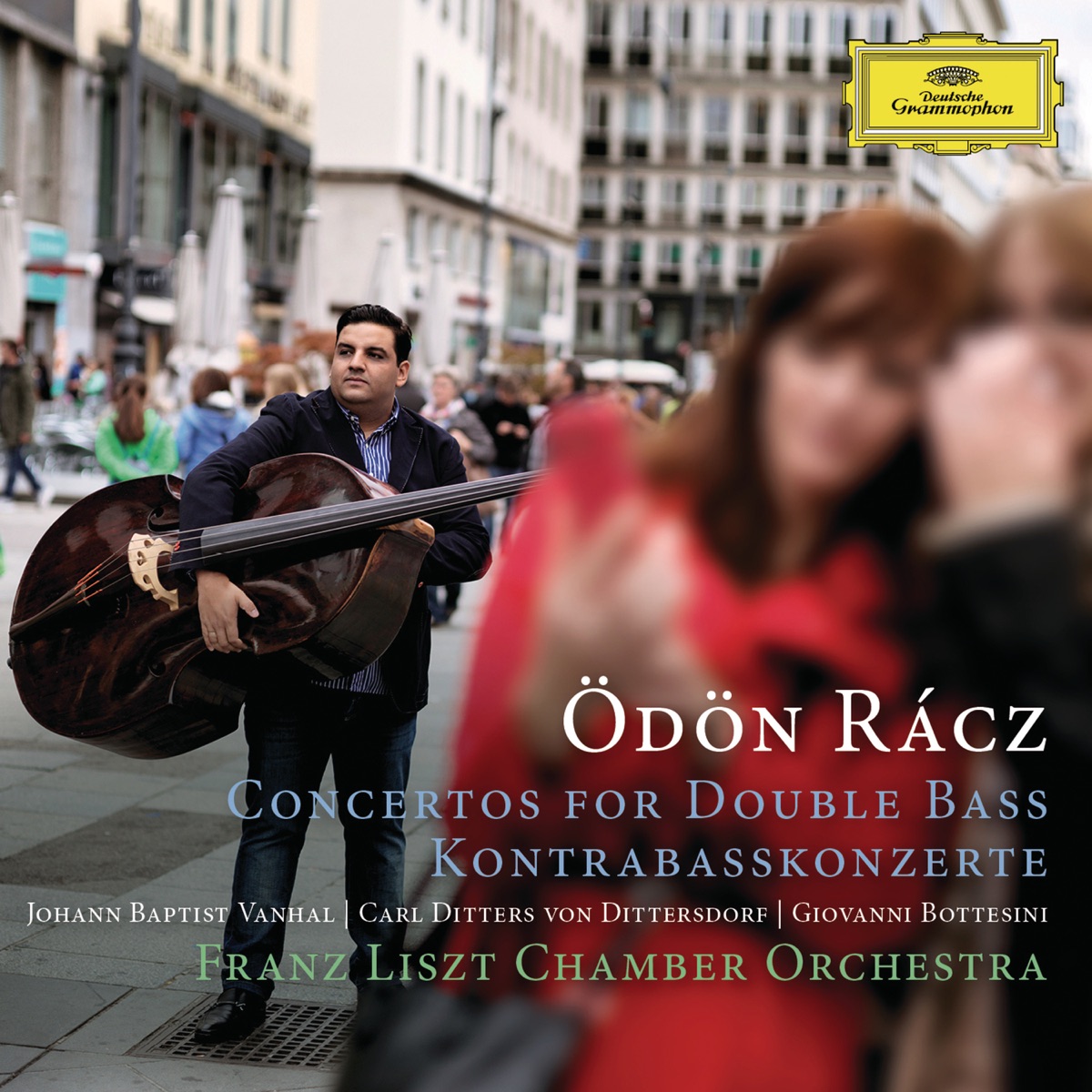 Concertos for Double Bass by Odon Racz & Franz Liszt Chamber Orchestra album cover