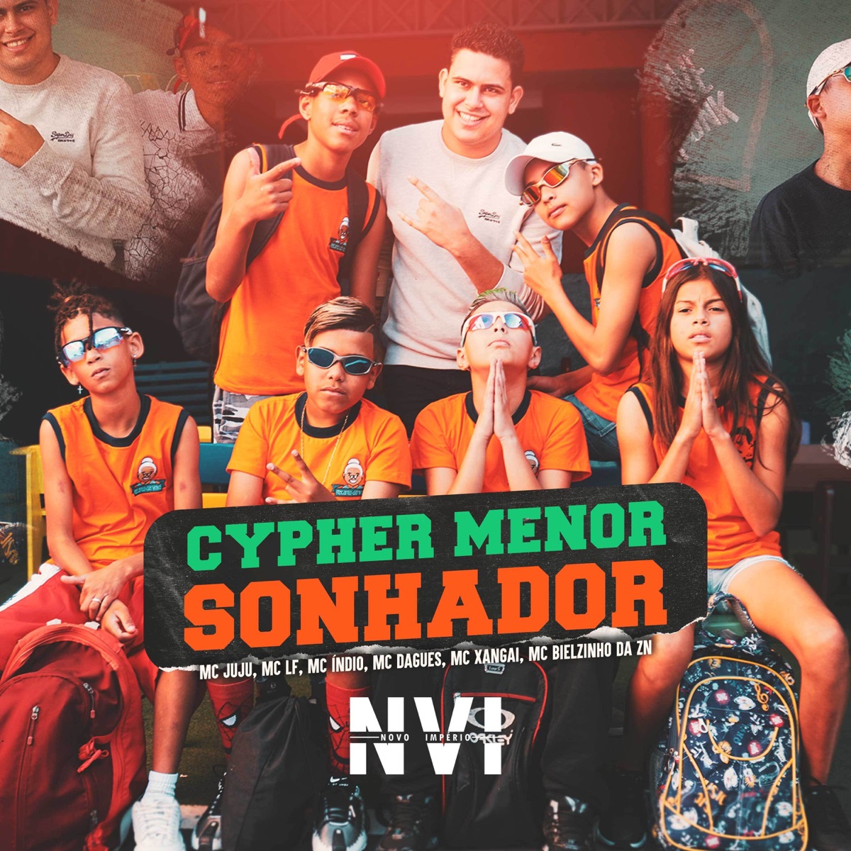 Cypher Menor Sonhador - Single by MC Juju, Mc LF, Mc Indio, MC Dagues, MC Xangai & MC Bielzinho da ZN album cover