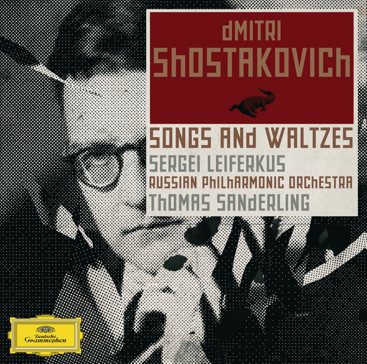 Shostakovich: Orchestral Songs by Sergei Leiferkus, Russian Philharmonic Orchestra & Thomas Sanderling album cover